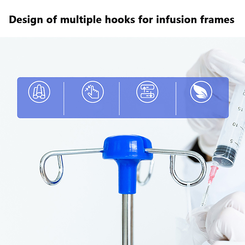 Iv Infusion Pole - Support à perfusion à crochet pour