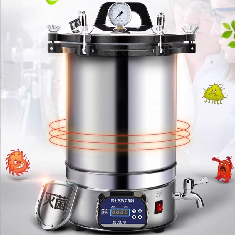 Medical Lab - Stérilisateur portable haute pression 18/24L en