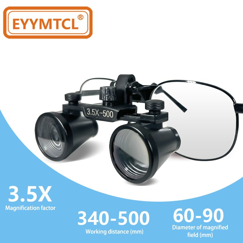 Medical Lab - EYY Loupes dentaires 3,5X Loupe binoculaire