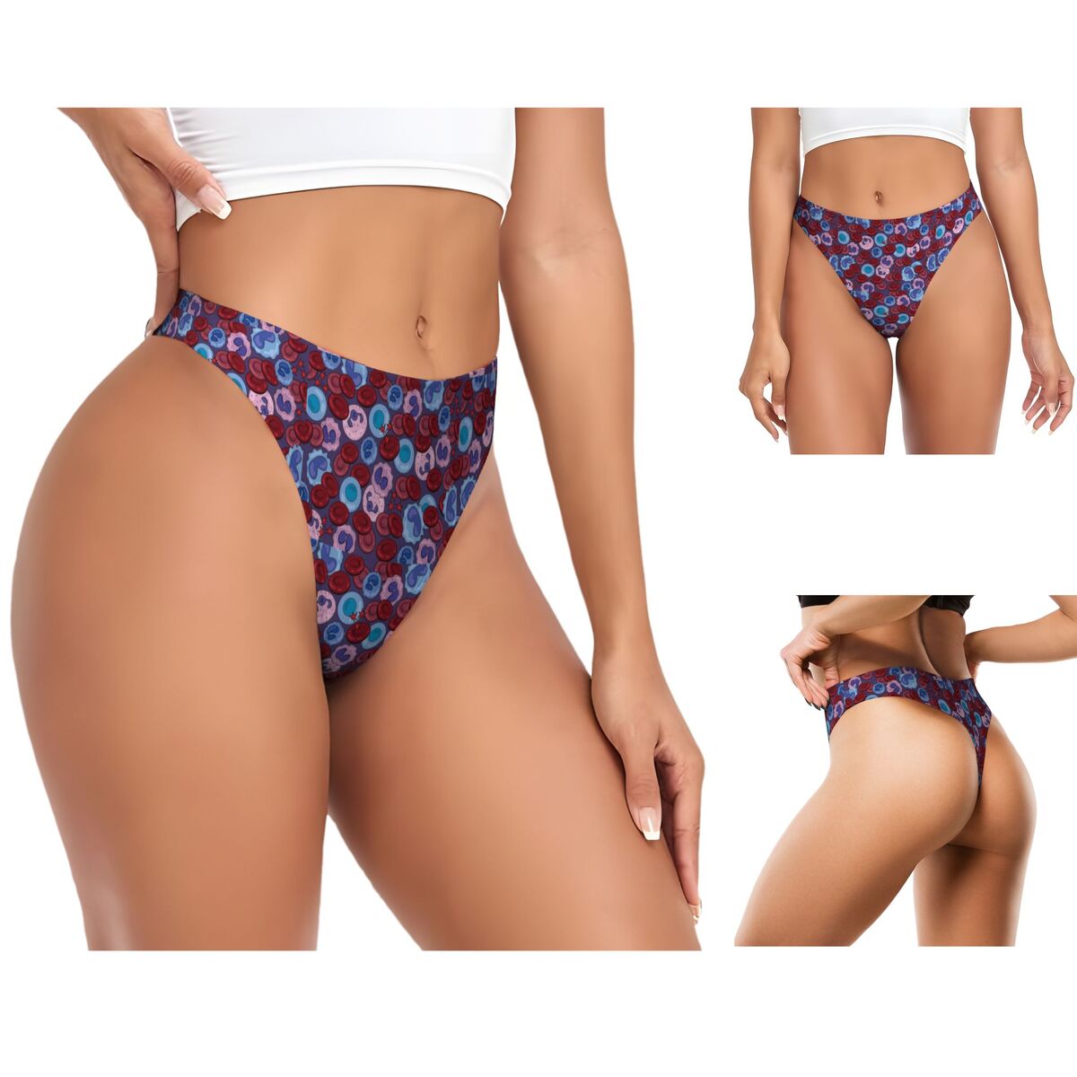 Medical Lab Scientist - Culottes string respirantes pour femmes, confortables