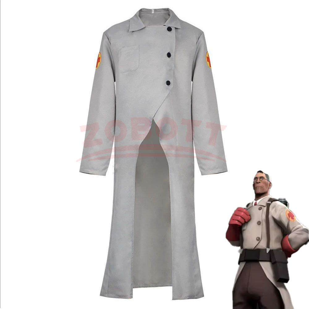 Medical Lab Games - Uniforme de cosplay TF2 Medic Dr.