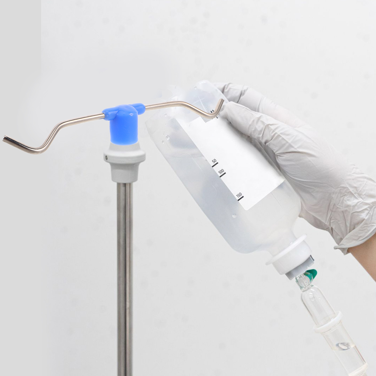 Iv Infusion Pole - Support de perfusion Portable avec crochet