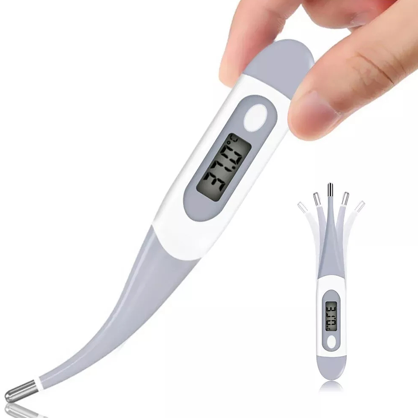Digital Thermometer Infrared - Thermomètre pour adultes, thermomètre oral numérique