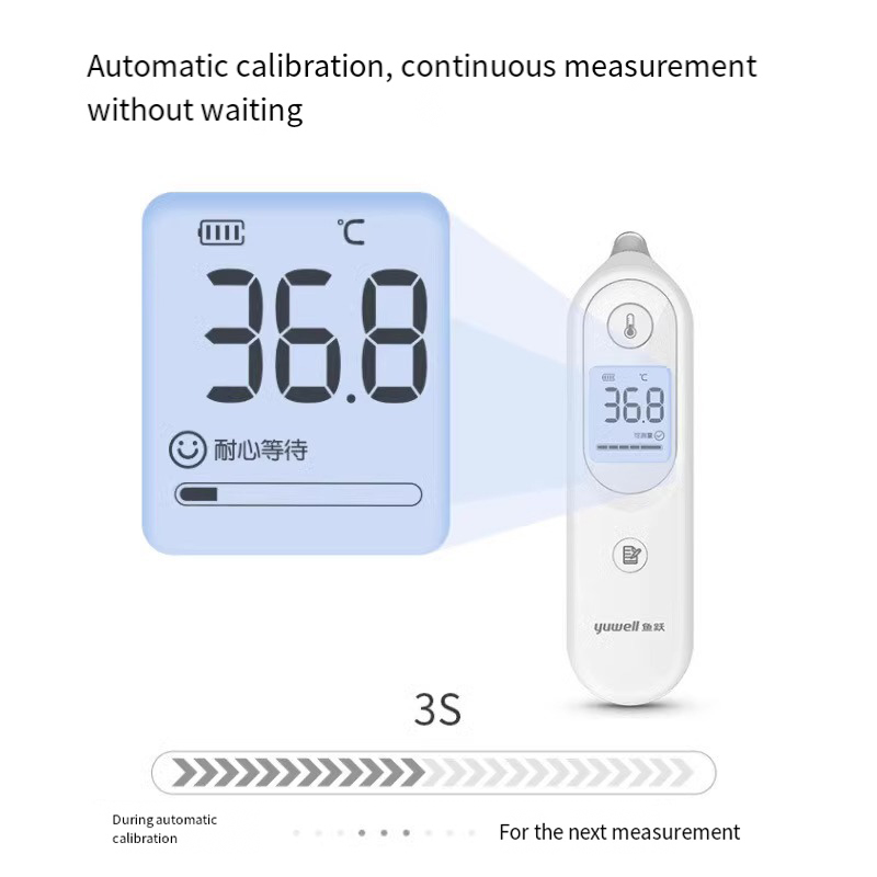 Digital Thermometer Infrared - Thermomètre auriculaire numérique pour adultes et