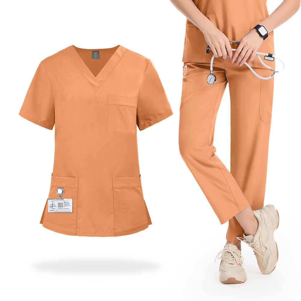 Lab Coat Medical - Blouses d'opération fines à manches courtes