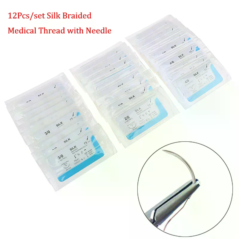 Medical Lab Kit - Kit de suture dentaire en soie