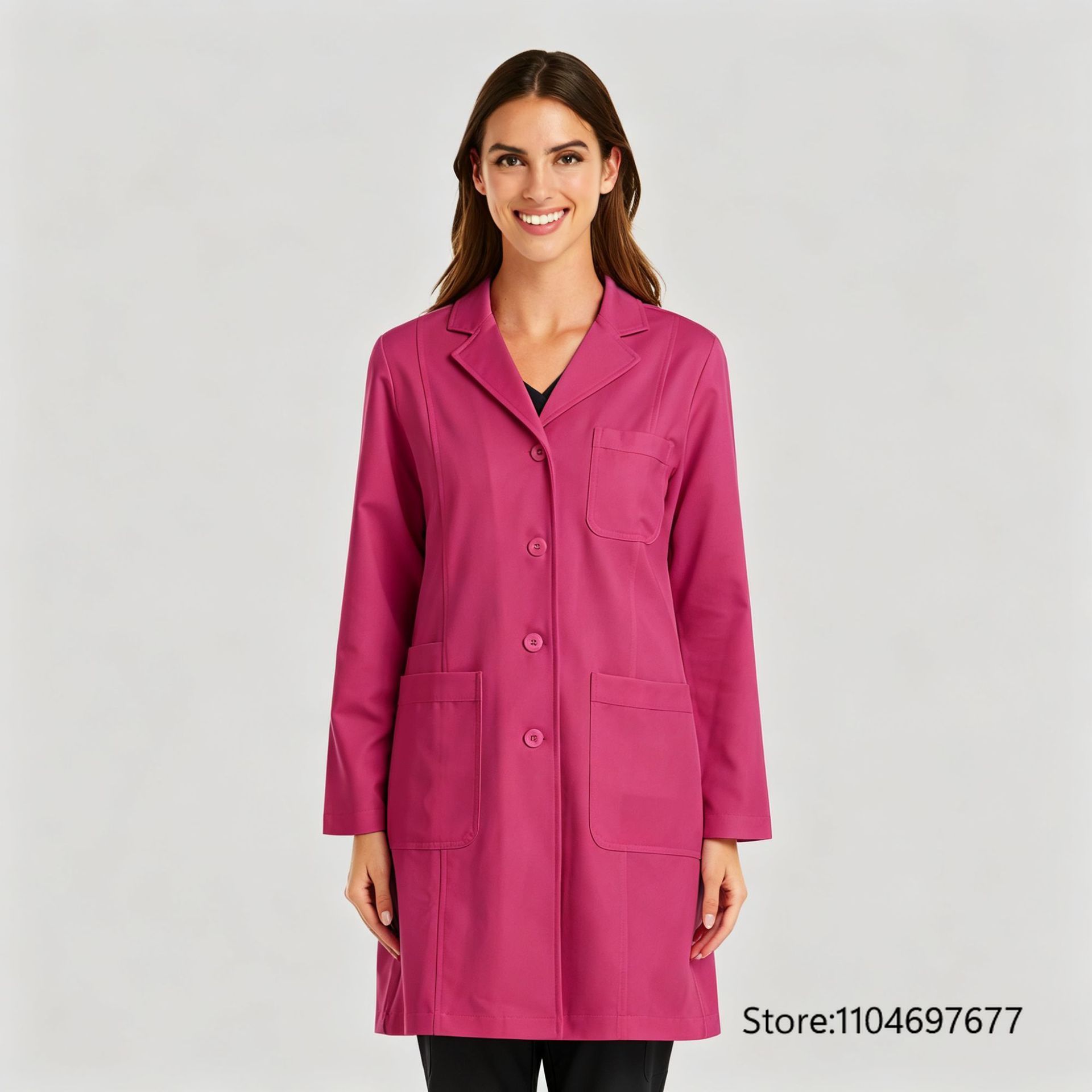 Blouse de travail multicolore  - Lab Coat Medical avis et prix