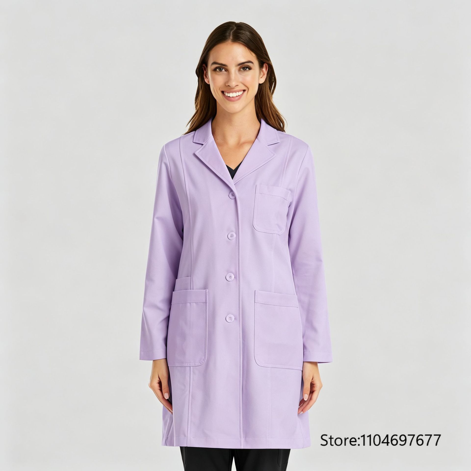 Blouse de travail multicolore  - Lab Coat Medical avis et prix