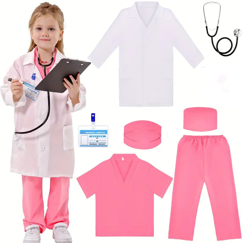 Tenue de Cosplay pour enfants, - Lab Coat Medical avis et prix