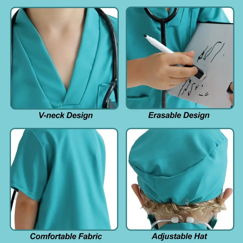 Tenue de Cosplay pour enfants, - Lab Coat Medical avis et prix