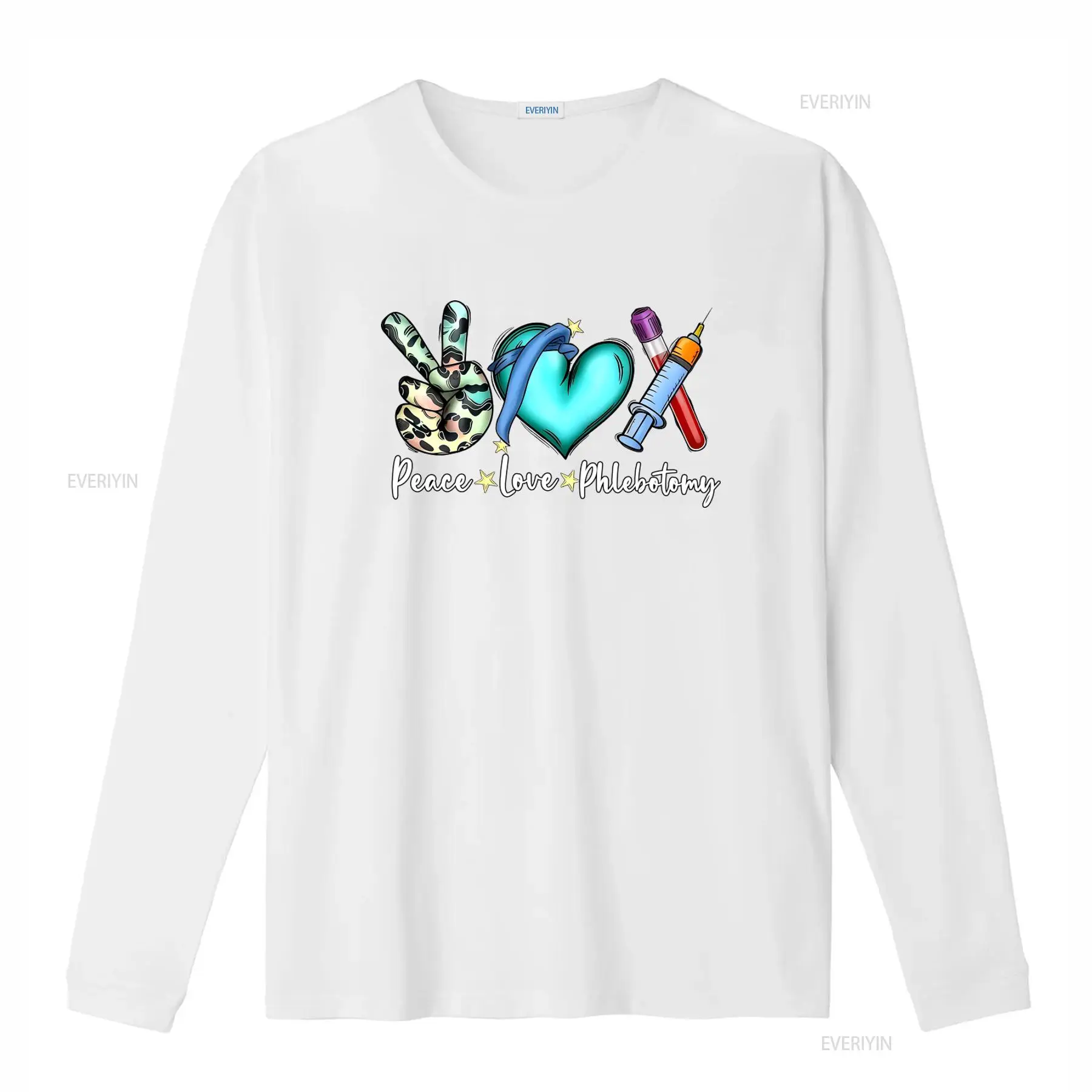 T-shirt Peace Love Phlebotomy  - Medical Lab Technologist avis et prix