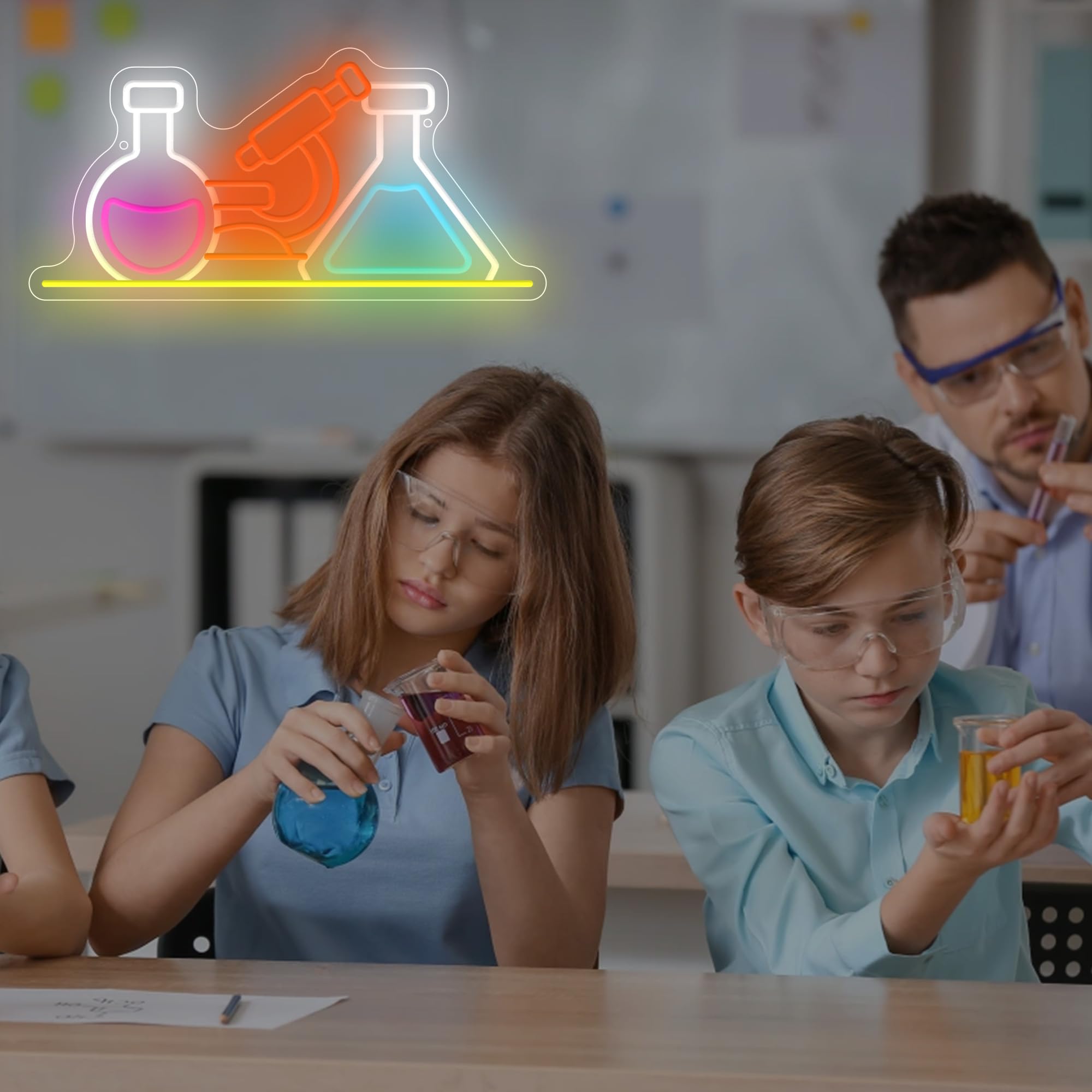 Néon de laboratoire scientifiq - Medical Lab Gifts avis et prix