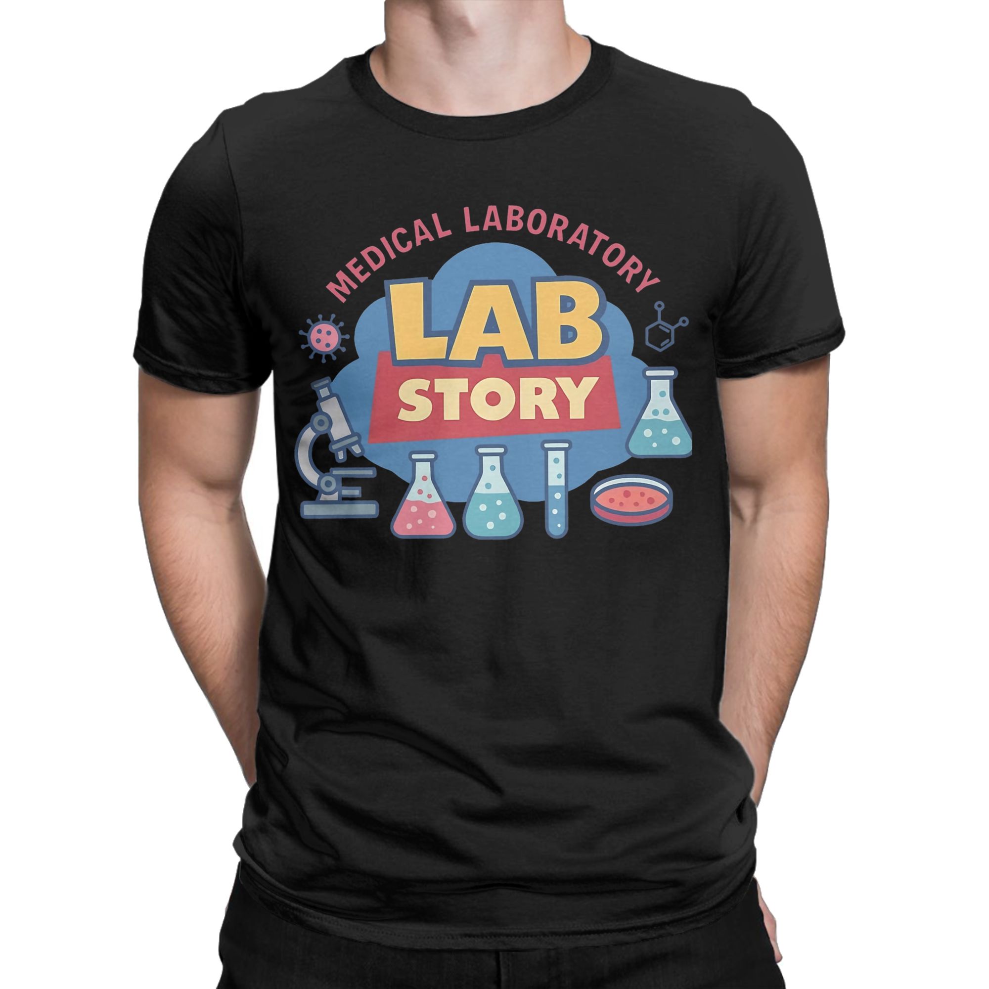 T-shirts pour hommes 2026 Lab  - Medical Lab Gifts avis et prix