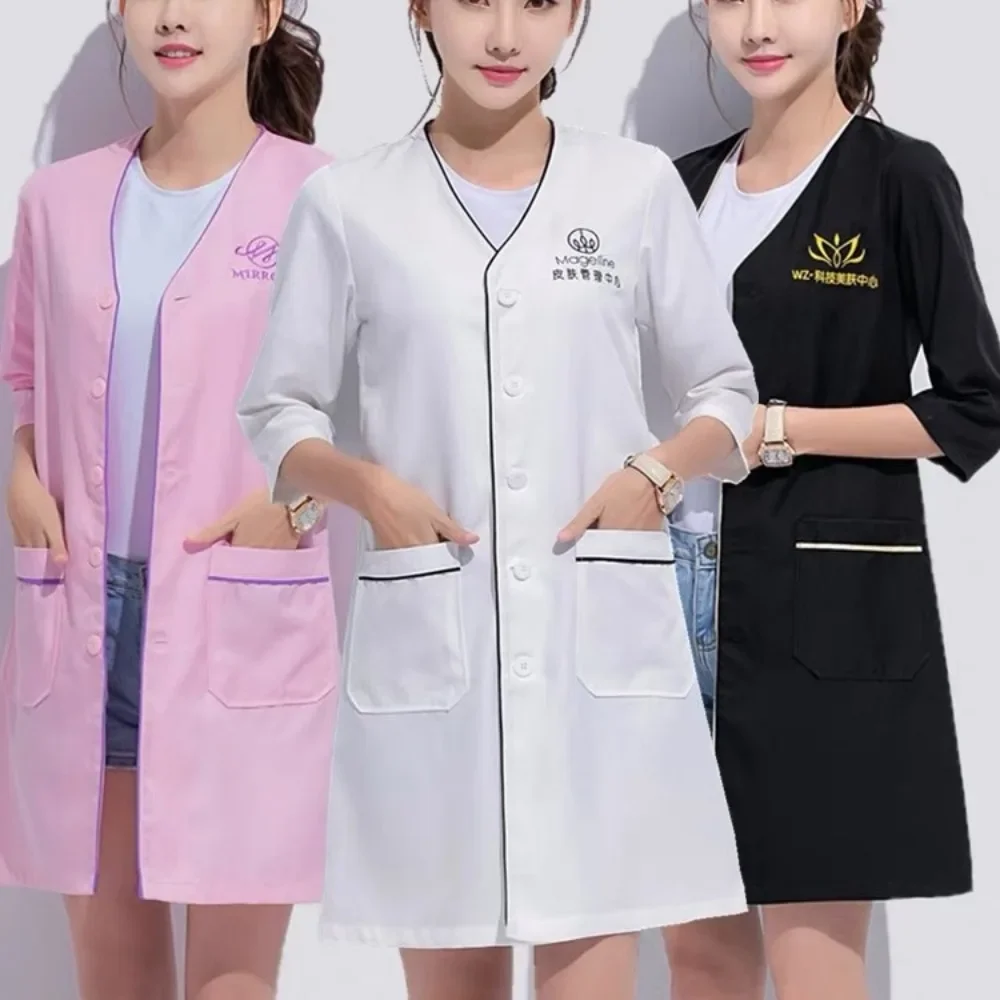 Uniforme de beauté personnalis - Lab Coat Medical avis et prix