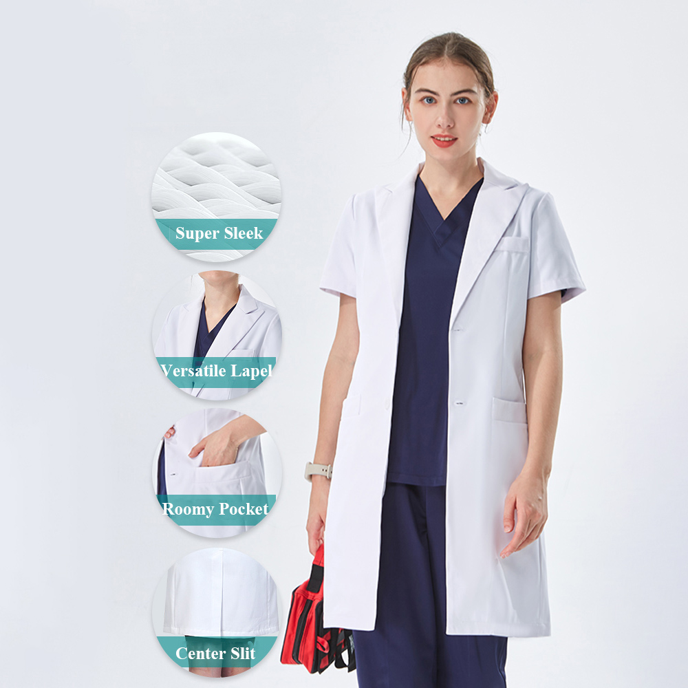 Blouse médicale blanche élégan - Lab Coat Medical avis et prix