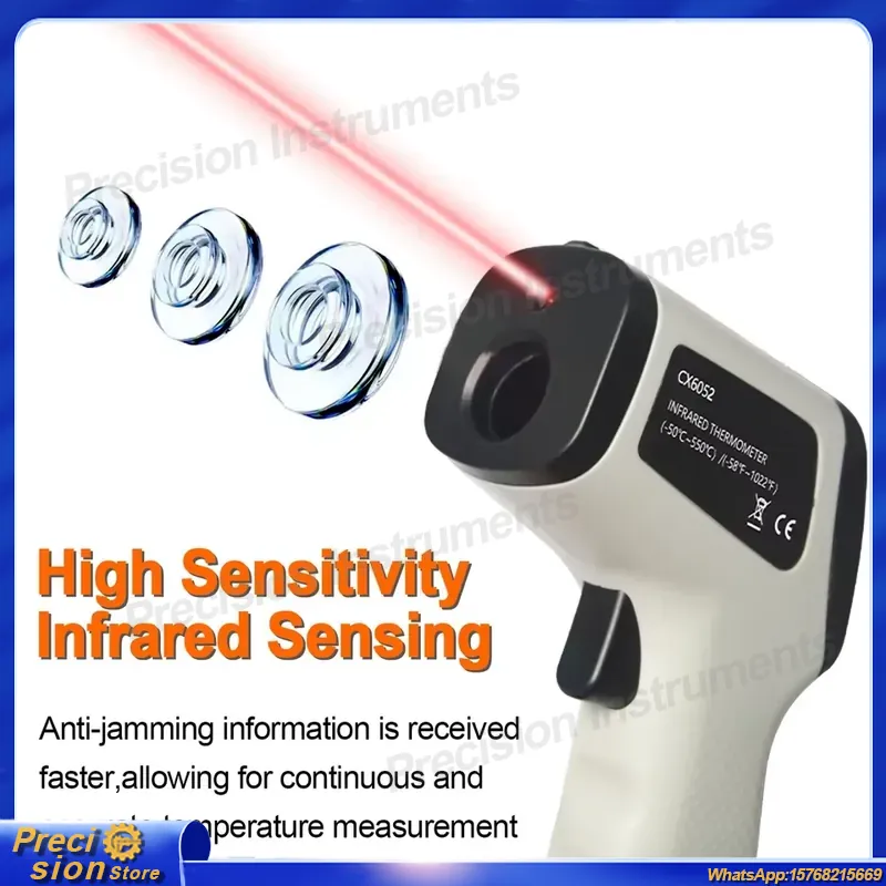 Thermomètre infrarouge sans co - Digital Thermometer Infrared avis et prix